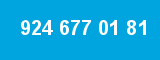 924 677 01 81 924 677 01 81
